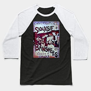 Siouxsie and the Banshees Live Performances Baseball T-Shirt